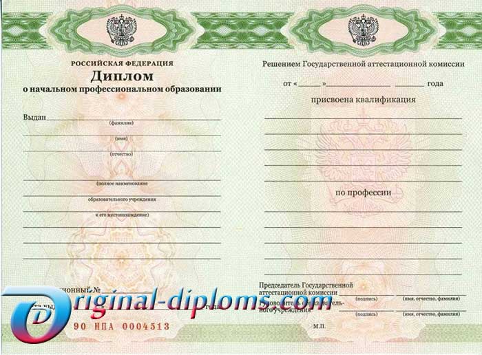 Диплом специалиста 2011-2013